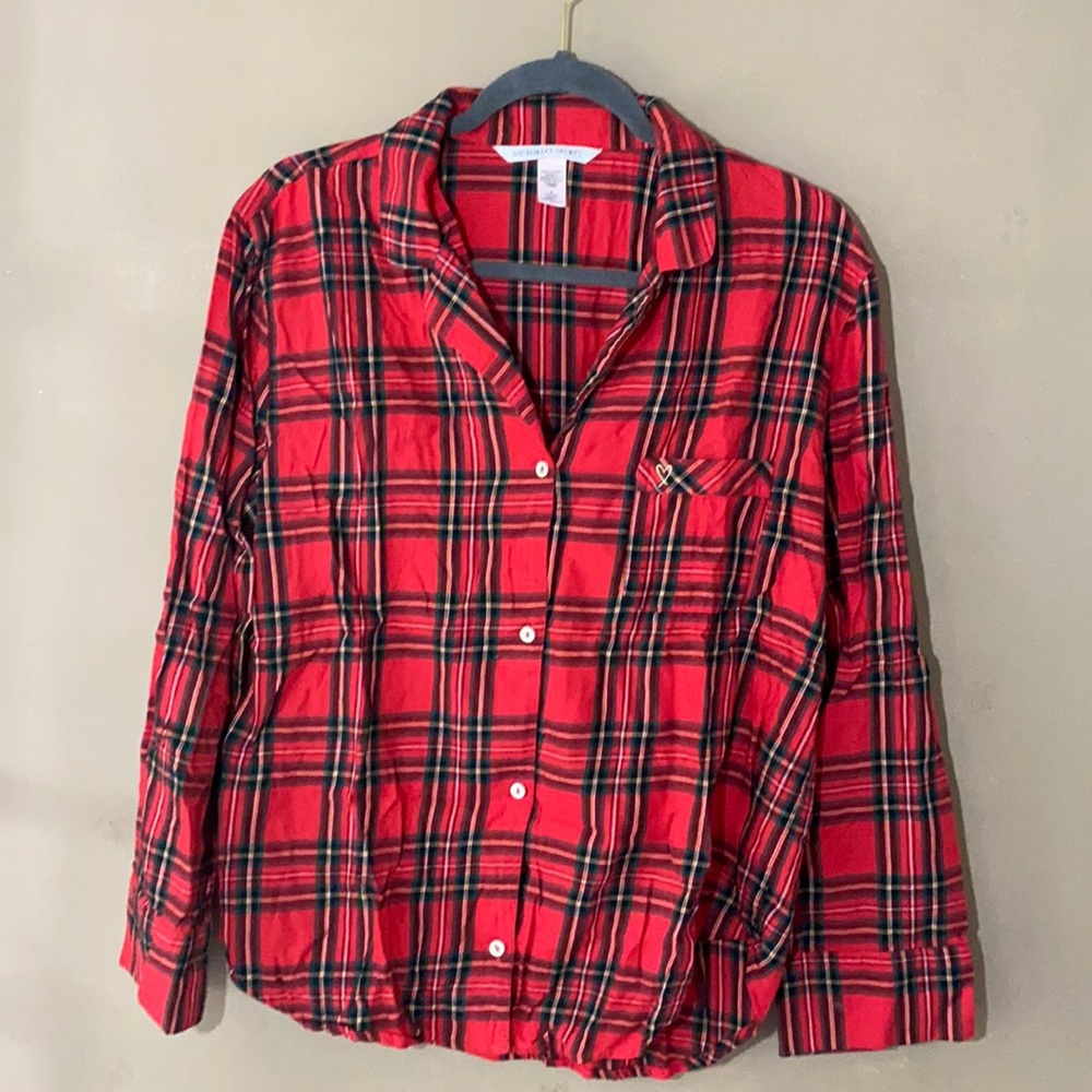Victoria’s Secret Festive Holiday PJ set Women’s Medium